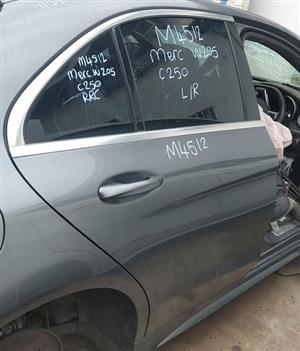 Mercedes C250 W205 left rear door 