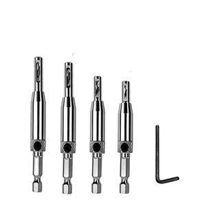 5Pcs HSS Self Centering Drill Bit Set (Brand New)