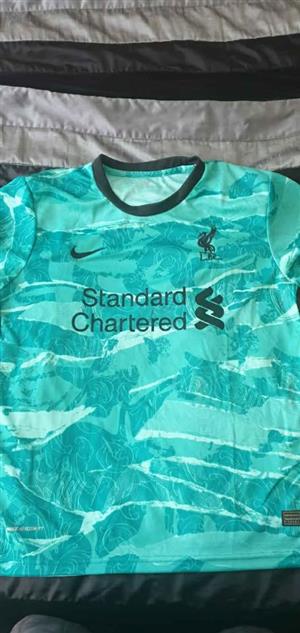 Liverpool and Manchester united kit