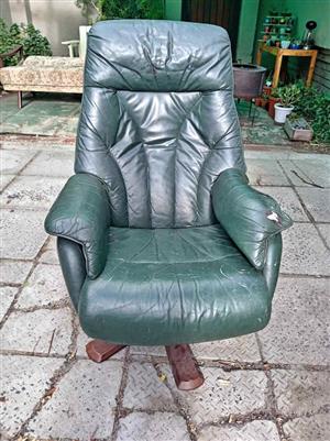Retro leather chair