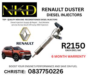 RENAULT DUSTER DIESEL INJECTORS FOR SALE
