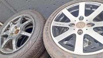 Mags and tyres available