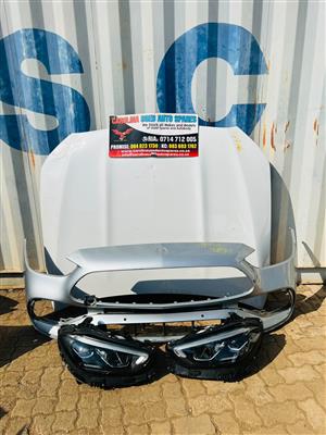 Mercedes Benz W206 AMG C-class front spares (bumper,bonnet,left and right light)