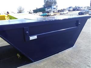 Skip Bins with Lids.For jobs where the mess stays on site ,not in the street.