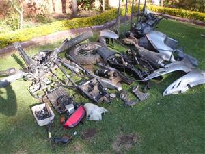 Aprilia Pegaso 650 Stripped for spares (2006).