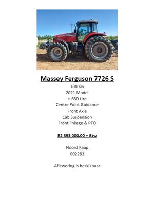 Massey Ferguson 7726 S