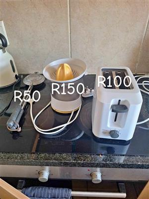 Kitchen appliances for sale