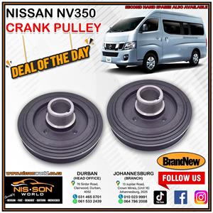 NISSAN NV350 CRANK PULLEY
