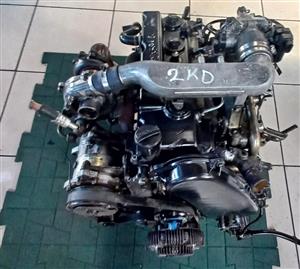 Toyota Hilux 2.5 D4D Turbo Diesel Engine (2KD)