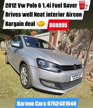 2012 Vw Polo 6 1.4i Comfortline 