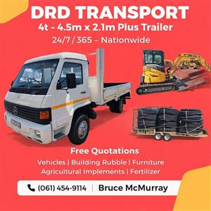 Need a truck, last minute. base in Orania Northern Cape I transport country wide