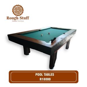 Pool tables R18000
