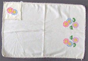Vintage Linen Tray-Cloth - 45cm x 30cm