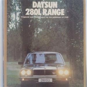 Datsun 280L, GL, SGL, showroom pamphlet