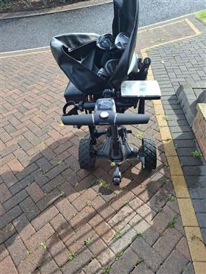 Motocaddy M7 remote controlled electric golf trolley
