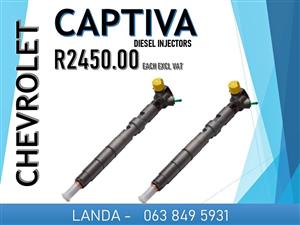 CHEVROLET CAPTIVA DIESEL FUEL INJECTORS BRAND NEW