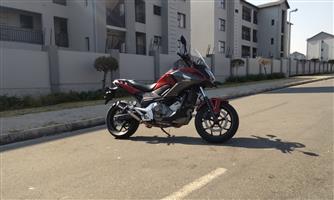 2019 HONDA NC750X 36500Km, traction Control.