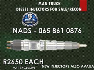 MAN DIESEL INJECTORS FOR SALE 