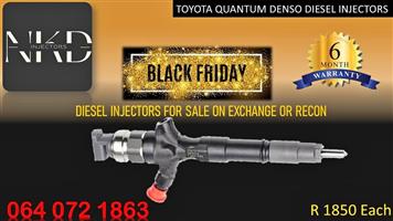 TOYOTA QUANTUM DIESEL INJECTORS FOR SALE