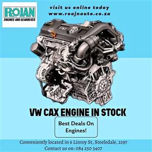 Vw cax 1.4 fsi complete engine