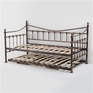 Bed-Natalia day bed from Cielo with 2 brand new rest assured vito single matres 