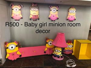 Baby Girl Minion Room Decor Junk Mail