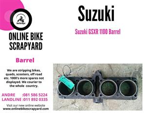 Suzuki GSXR 1100 barrel. Meyerton bike Scrapyard new and secondhand spares and accessories. We strip