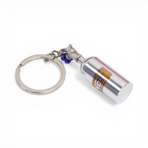 Keyring with NOS Tank Design (Silver)