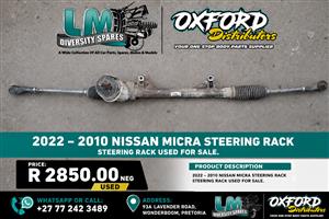 Nissan Micra Steering Rack Used For Sale