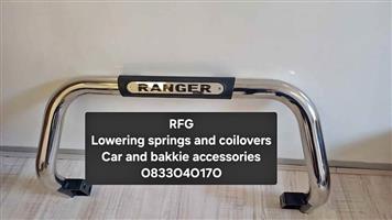 T 7 Ford Ranger pdc friendly  nudge bar