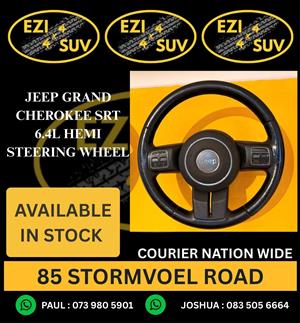 JEEP GRAND CHEROKEE SRT 6.4L HEMI STEERING WHEEL CONTACT F/PRICE 