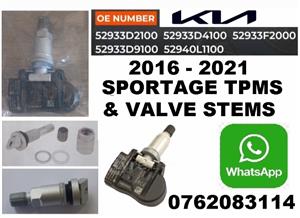 2016 - 21 Kia Sportage TPMS tyre pressure monitor sensors and valves 