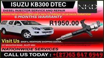 ISUZU KB300 DTEC DIESEL INJECTORS