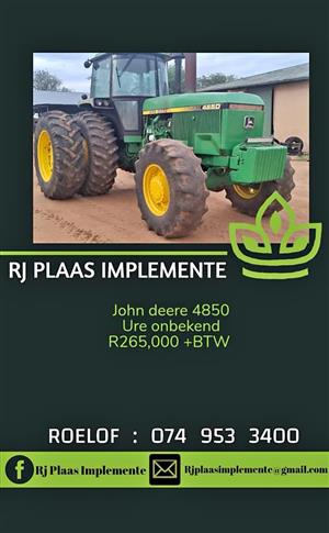 John deere 4850