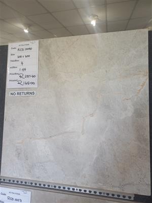 Porcelain Tiles Montreal Rich 600x600 RCD10090 A Grade 