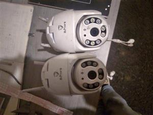2 x wifi cameras