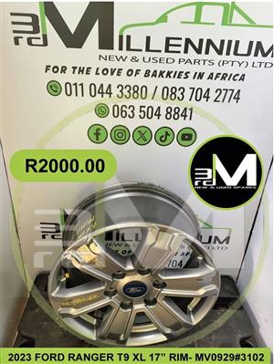 RIM 17" FORD RANGER T9