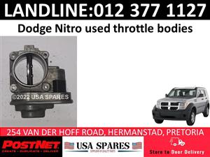 Dodge Nitro used throttle body for sale
