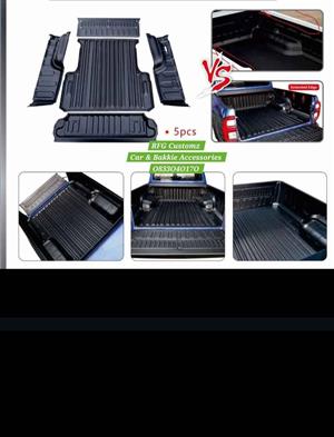 2016 upwards  Toyota hilux double cab rubber bin liner