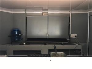 Food trailer new only 10 months old  pit’s 1.8m by 1.4m