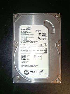 Seagate Barracuda 500GB HDD