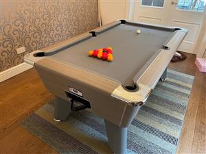 Super Pro Coin Pool Table for sale.