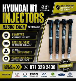HYUNDAI H1 INJECTORS FOR SALE WITH WARRANTY INCLUDED 