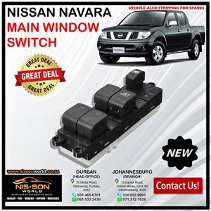 NISSAN NAVARA MAIN WINDOW SWITCH