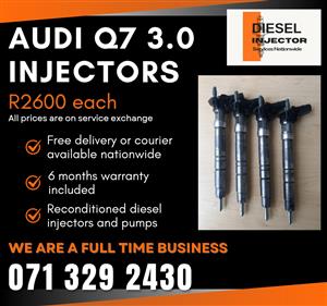 AUDI Q7 3.0 INJECTORS FOR SALE 