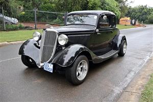 1934 Ford 5 Window Coupe