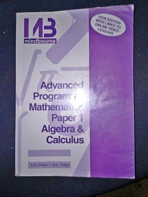 Advanced Programme Mathematics Paper 1 Algebra & Calculus Grade 10-12 