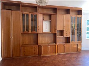 Oak Wall Unit