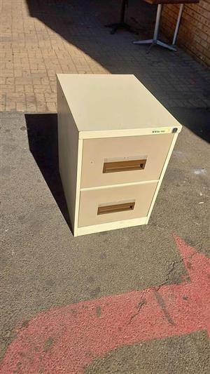 2 drawer steel cabinet