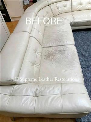 Leather Re-dying cleaning and polishing